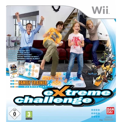 Family Trainer: Extreme Challenge + Mat Wii (használt) 