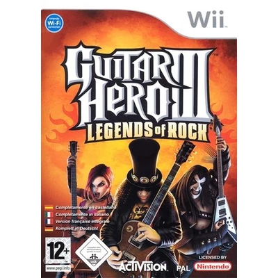 Guitar Hero 3: Legends Of Rock Wii (használt) 