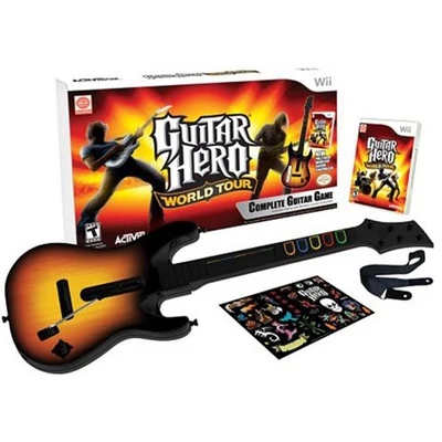 Guitar Hero World Tour (With Guitar) Wii (használt) 