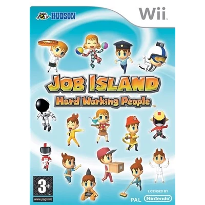 Job Island - Hard Working People Wii (használt) 