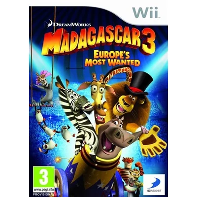 Madagascar 3 Wii (használt) 