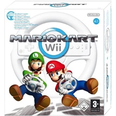 Mario Kart - With Wheel Wii (használt) 