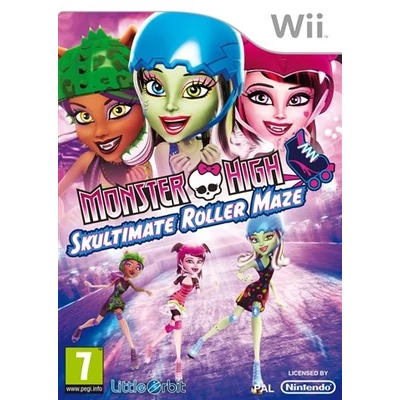 Monster High Skultimate Roller Maze Wii (használt) 