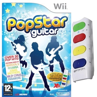 Pop Star Guitar (With Guitar) Wii (használt) 