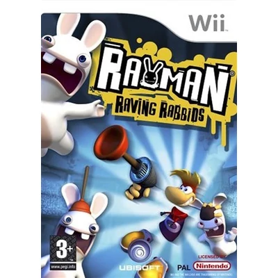 Rayman Raving Rabbids Wii (használt) 