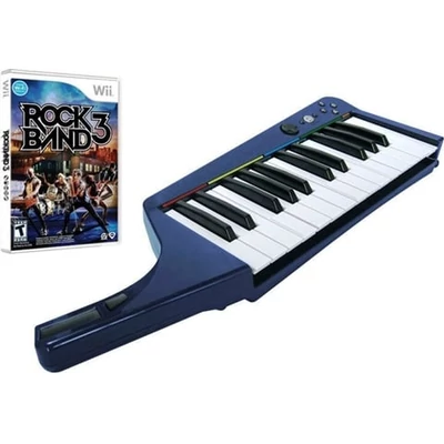 RockBand 3 + Wireless Pro Keyboard Wii (használt) 