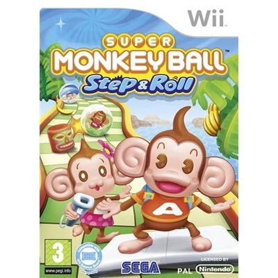 Super Monkeyball Step & Roll Wii (használt) 