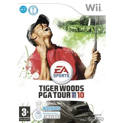 Tiger Woods PGA Tour 10 + Wii (használt) MotionPlus Wii (használt) 