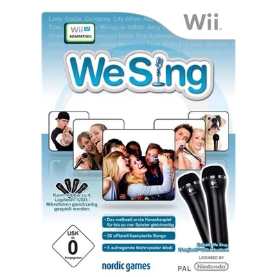 We Sing + 2 Logitech Mics & USB Hub Wii (használt) 