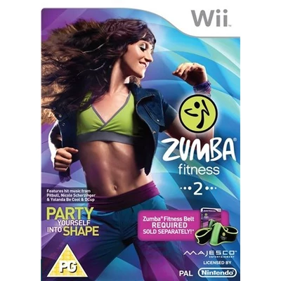 Zumba Fitness 2 W/out Belt Wii (használt) 