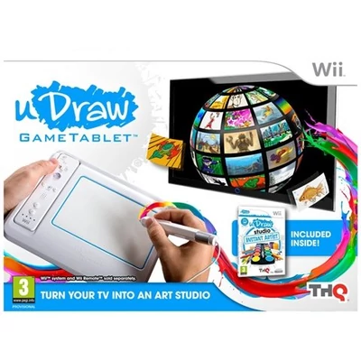 uDraw Game Tablet + Instant Artist Wii (használt) 