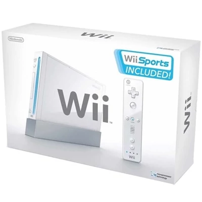 Wii konzol fehér + WiimotePlus (használt, dobozzal)