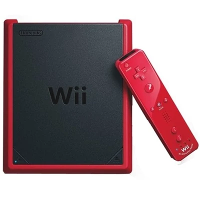 Wii Mini konzol piros (használt, leértékelt)