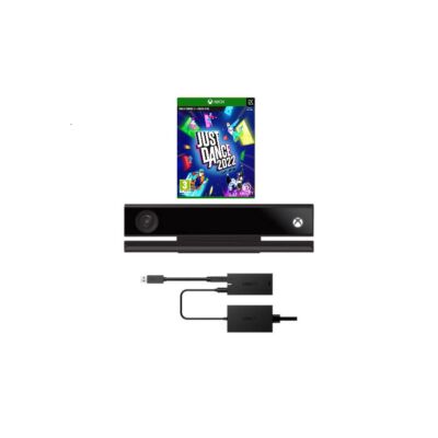 Xbox One Kinect + Adapter Szett (újszerű, 6 hónap garancia) + Just Dance 2022