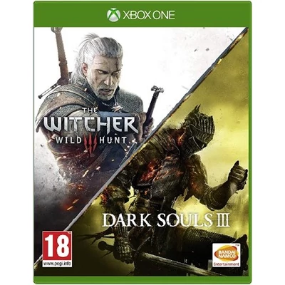 Dark Souls III & The Witcher 3 Wild Hunt Compilation (2 Discs) Xbox One (használt)