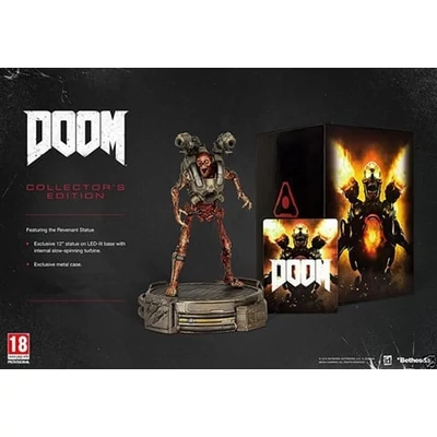 Doom (2016) Collector's Ed. w/Statue (No DLC) Xbox One (használt)