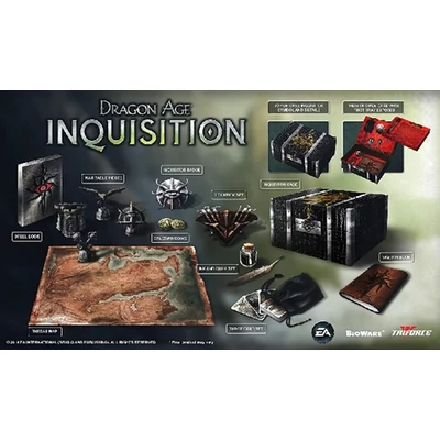 Dragon Age: Inquisition C.E w/Lockpick, War, Card & Ink Sets, Coins, Badge Xbox One (használt)