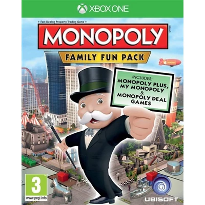 Monopoly Family Fun Pack Xbox One (használt)