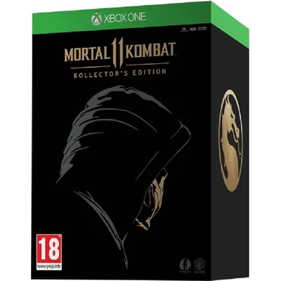 Mortal Kombat 11 Kollector's Ed. w/Mask & Magnet (No DLC) Xbox One (használt)