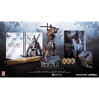 Sekiro: Shadows Die Twice Col. Ed. w/Statue, Coins, Artbook & Map (No DLC) Xbox One (használt)