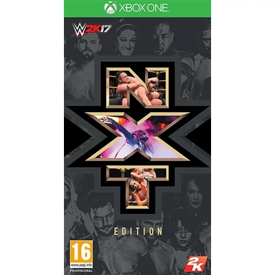 WWE 2K17: NXT Ed. w/Figurine, Ring Canvas & Lithograph (No DLC) Xbox One (használt)