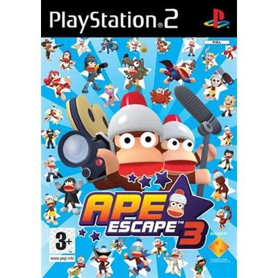 Ape Escape 3 PlayStation 2 (használt)