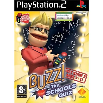 Buzz The Schools Quiz (No Buzzers) PlayStation 2 (használt)