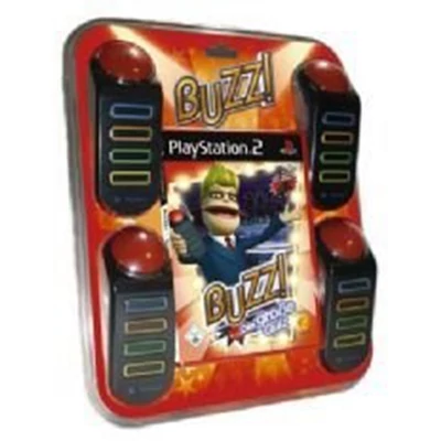 Buzz! The Big Quiz with 4 Buzzers PlayStation 2 (használt)