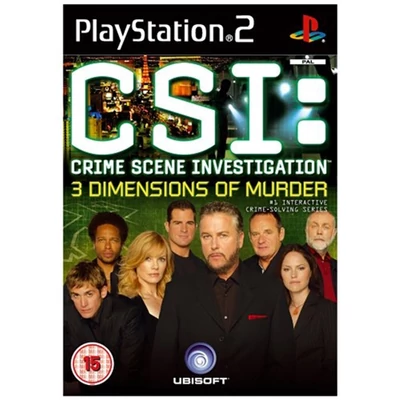 CSI 3 Dimensions Of Murder PlayStation 2 (használt)