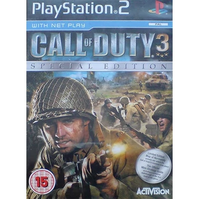 Call of Duty 3 Spec. Ed. PlayStation 2 (használt)