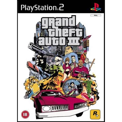 Grand Theft Auto III PlayStation 2 (használt)