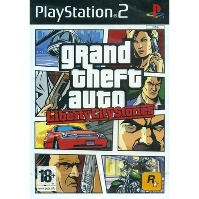 Grand Theft Auto Liberty City Stories PlayStation 2 (használt)