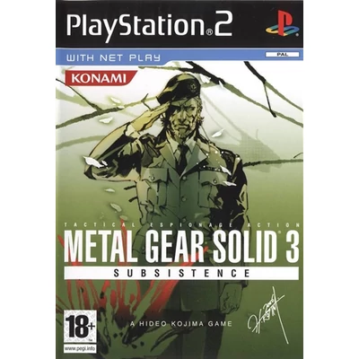 Metal Gear Solid 3 - Subsistence PlayStation 2 (használt)