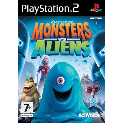 Monsters Vs Aliens PlayStation 2 (használt)