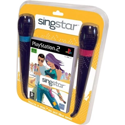 SingStar + 2 Microphones PlayStation 2 (használt)