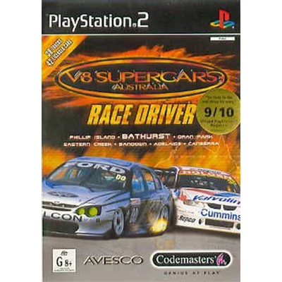 V8 Supercars PlayStation 2 (használt)