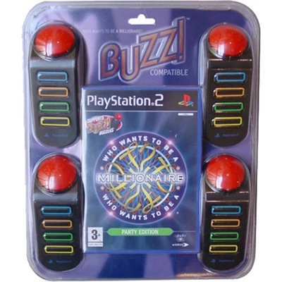 Who Wants To Be A Millionaire & Buzzers PlayStation 2 (használt)