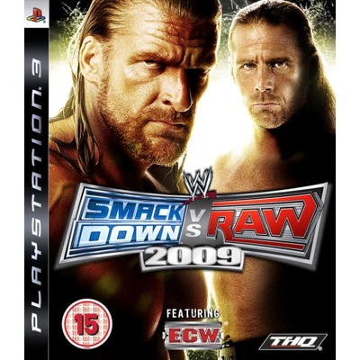 WWE SmackDown vs Raw 2009 PlayStation 3 (használt)