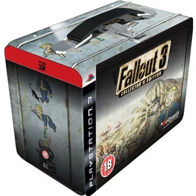 Fallout 3 CE Tin Box (18) W- Figure+Artbook+DVD PlayStation 3 (használt)