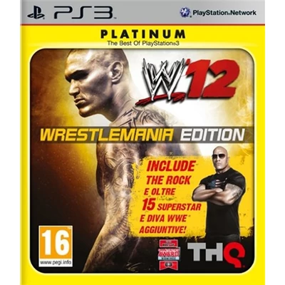 WWE 12 Wrestlemania Edition PlayStation 3 (használt)