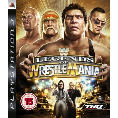 WWE Legends Of Wrestlemania PlayStation 3 (használt)