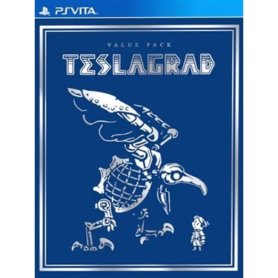 Teslagrad Value Pack (Kulcstartó, kitűző, artbook,fémdoboz) PS Vita (használt)