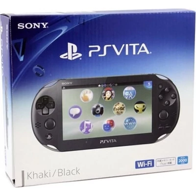 Playstation Vita Slim konzol fekete WI-FI (használt, dobozzal)