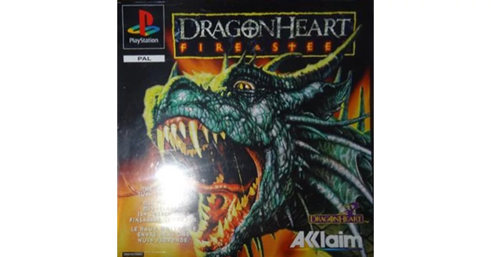 PS1 - Dragonheart Fire & Steel Dragon Heart - Leia a descrição