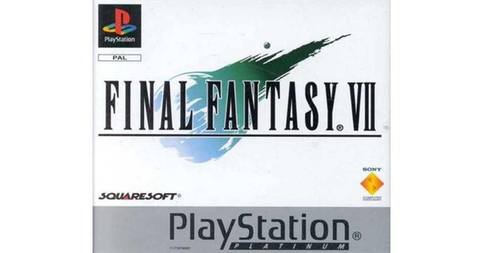 Final Fantasy VII, Platinum Ed., Boxed PlayStation 1 (használt
