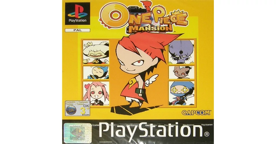Jeu PlayStation 1 "One Piece Mansion" - Version Loose (jeu Seul), En Très Bon état