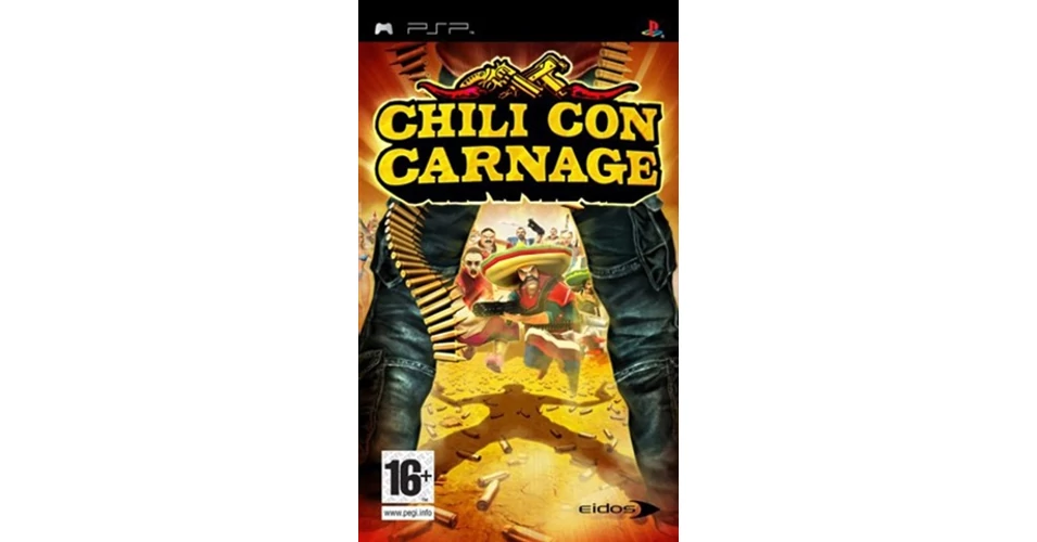 Chili Con Carnage Sur PSP – Complet PAL, Très Bon État – Jeu D'action Midway