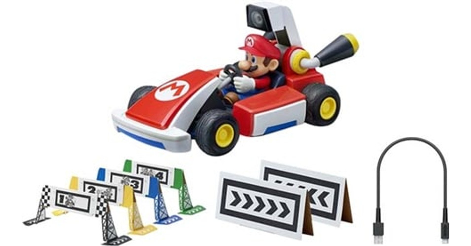 Mario Kart Live Home Circuit – Mario & USB C kábel (használt) - Konzol