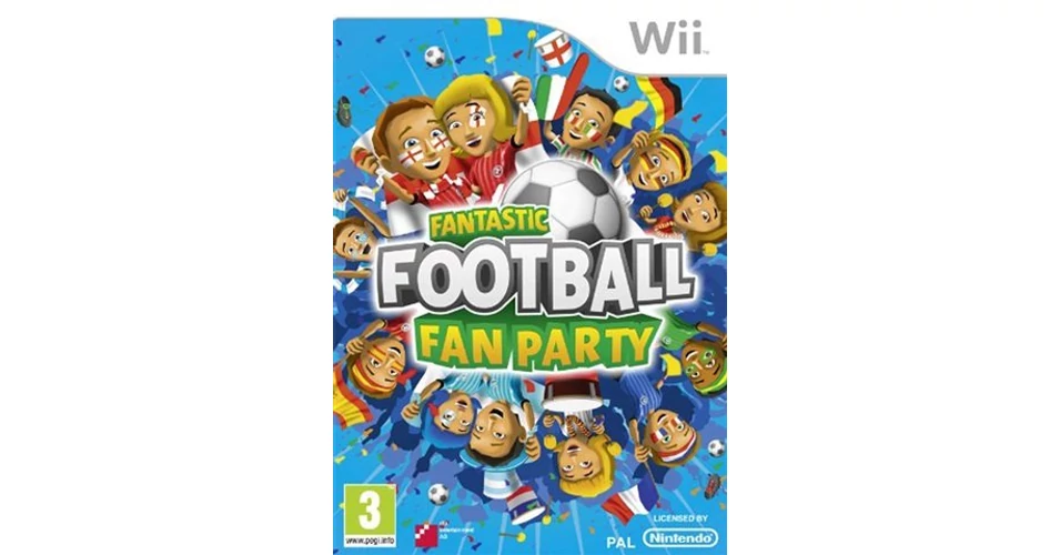 Jeu Wii Party - Fantastic Football Fan Party - Sous-genre Football - Pour Nintendo Wii - Bon état