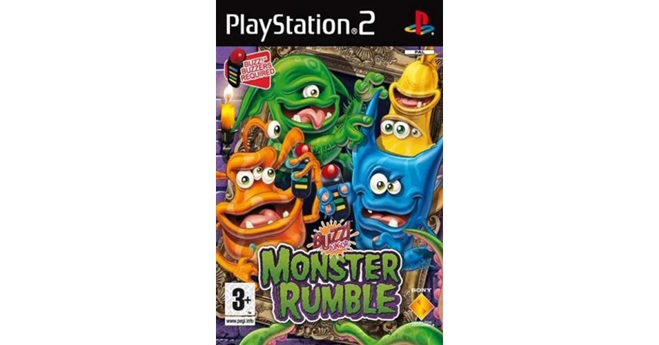 Buzz Junior Monster Rumble +Buzzers PlayStation 2 (használt) - Konzol Neked